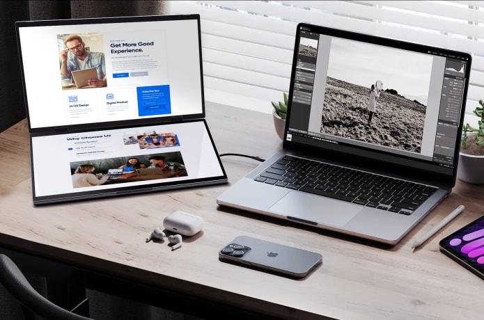 Lepow DualViews: The Most Flexible Dual Monitors | Indiegogo