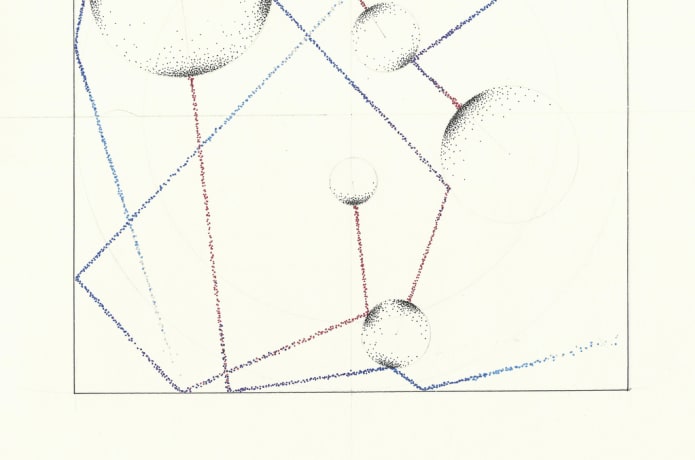 Ink study looking at energy transfer. Ink drawing on A4 220gm acid free heavyweight paper.