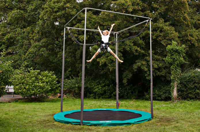 Trampoline bungee jumping sale