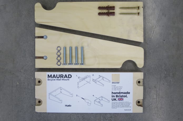 MAURAD The Beautiful Bicycle Wall Mount by Huxlo Indiegogo