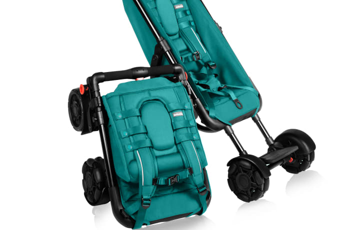 Omnio Stroller agile compact wearable Indiegogo