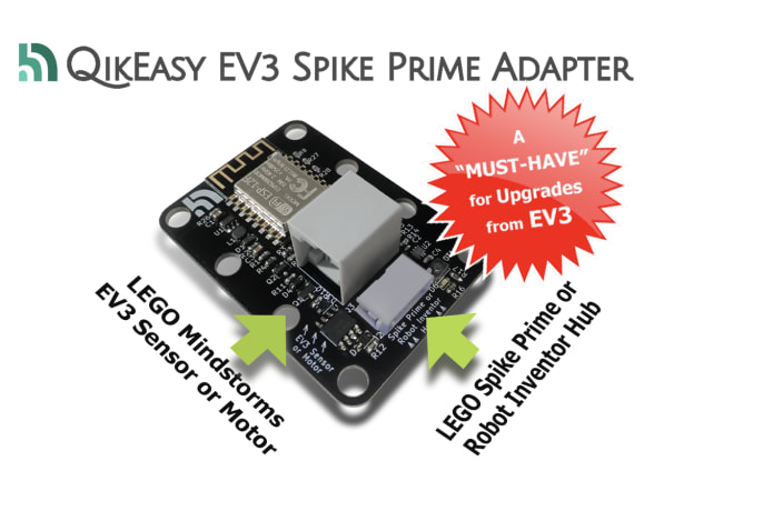 Ev3 Spike Prime Seamlessly Run EV3 Motor Or Sensor On New LEGO Hub