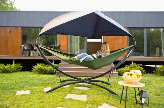 商品画像：anymaka Portable Hammock Stand that Sets Up in 3s | Indiegogo 5