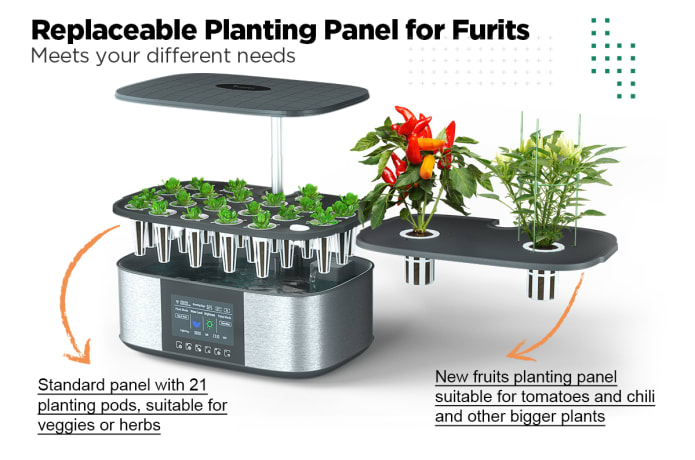 LetPot LPH-Max: 4-in-1 Automated Hydroponic System | Indiegogo