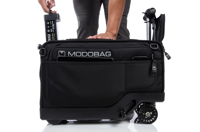 Modobag 2.0 The Carry On Luggage that Carries You Indiegogo