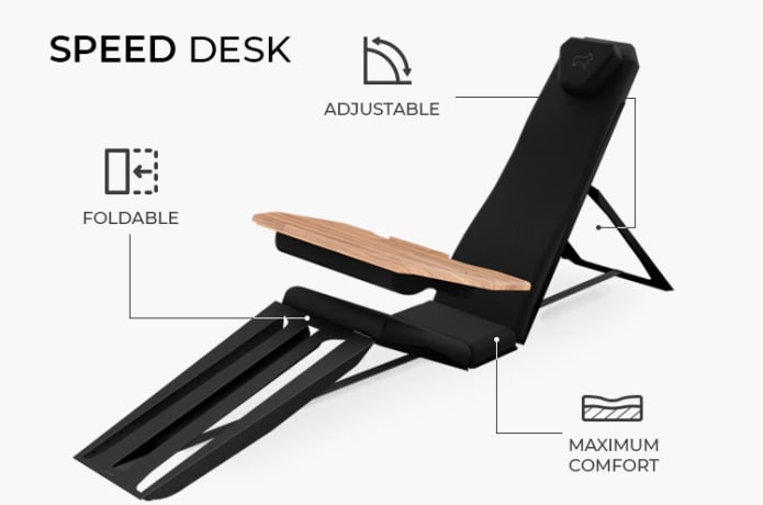 Speed Cockpit All in one Chair Indiegogo