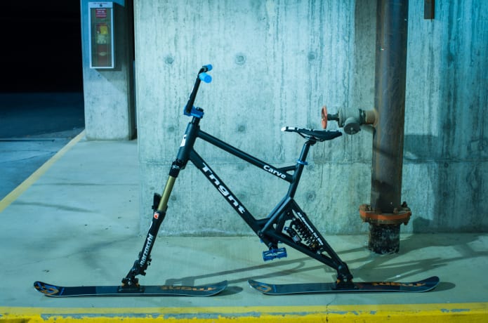 Tngnt Carve Ski Bike Bike All Year Indiegogo