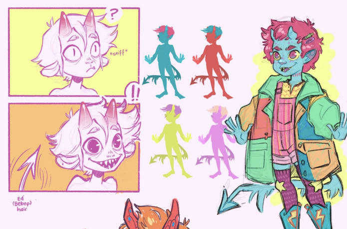 Hey Kid Concept Art (by Aster Santiago)