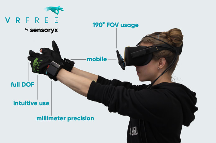 VRfree glove system | Indiegogo