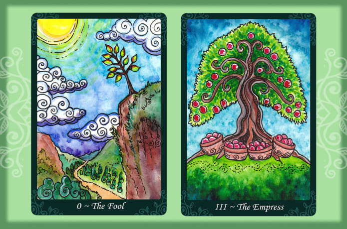 The Tarot of Trees 10周年記念エディション The Tarot of Trees 4th Edition by Dana Driscoll | Indiegogo