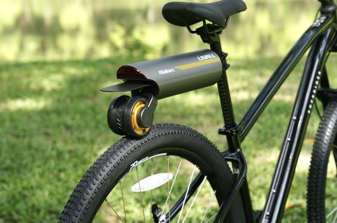 自転車を10秒で電動バイクにするコンバージョンキットLIVALL