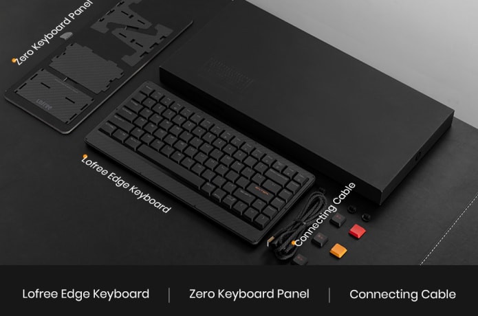 Lofree EDGE, Smoothest Ultra Low-Profile Keyboard | Indiegogo