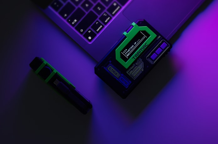 Wizman Green Powerbank: Retro Display&Fun Features | Indiegogo