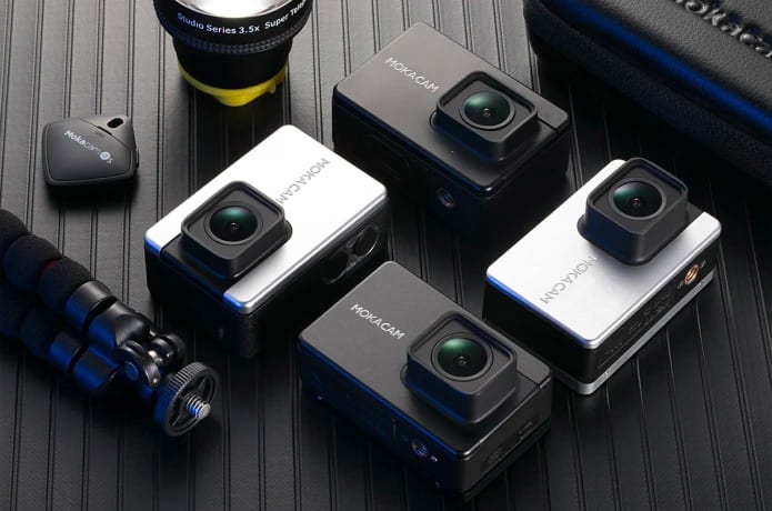 mokacam α3 Mokacam Alpha3 Flip (180° Tiltable Screen) Action Camera