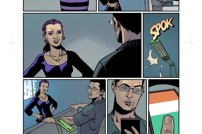 Sample page #1 from the book (without text)