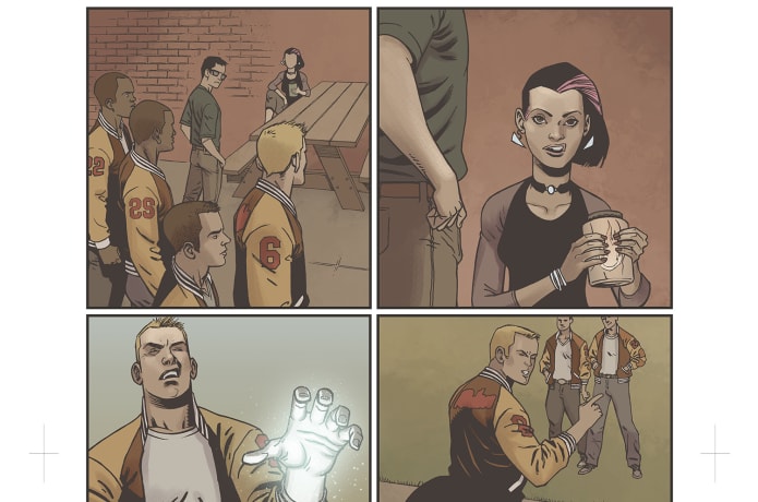 Sample page #5 from the book (without text)