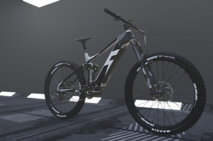 Weapon X Full Suspension Carbon Mid Drive eMTB Indiegogo
