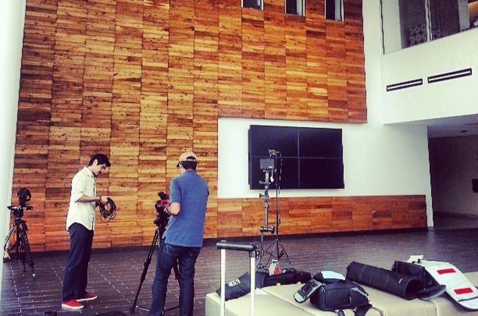 A behind the scenes peek at the making of our Indiegogo campaign video! :) Shout out to UXCine for helping us film!