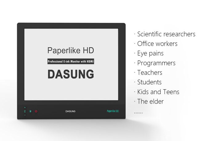 ディスプレイ・モニター本体 DASUNG Paperlike HD 2018 3rd Generation Dasung Paperlike 3 HD-FT E-Ink monitor - Full Review (4K UHD