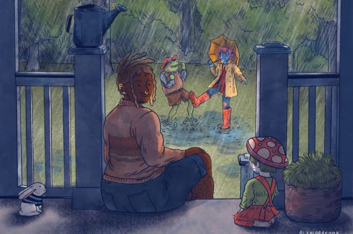 Rainy Spring (by Alexandra Cook)