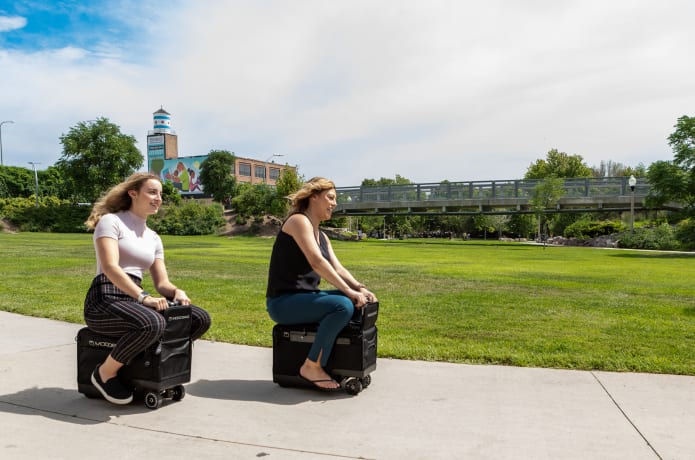 Modobag 2.0 The Carry On Luggage that Carries You Indiegogo