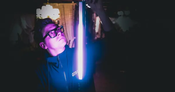 DUKEN T60 Telescopic Tube & M6 Mini RGB LED Light