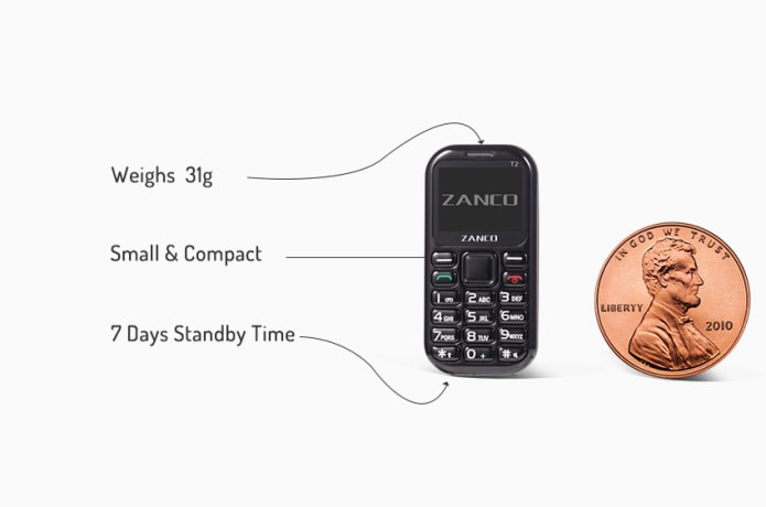 Zanco tiny t2, The World's Smallest Phone | Indiegogo