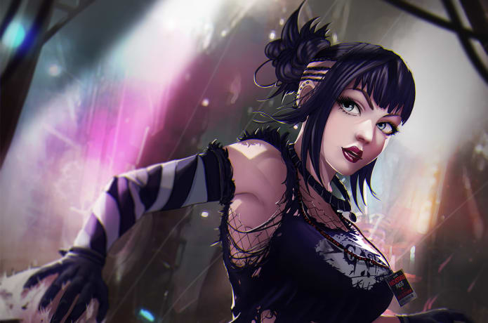 Goth Ghost Girl Bloodbath Comic Indiegogo