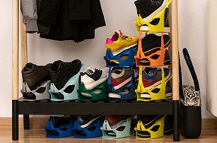 The brand NEW shoe organizer is here - SHOESPACE! | Indiegogo