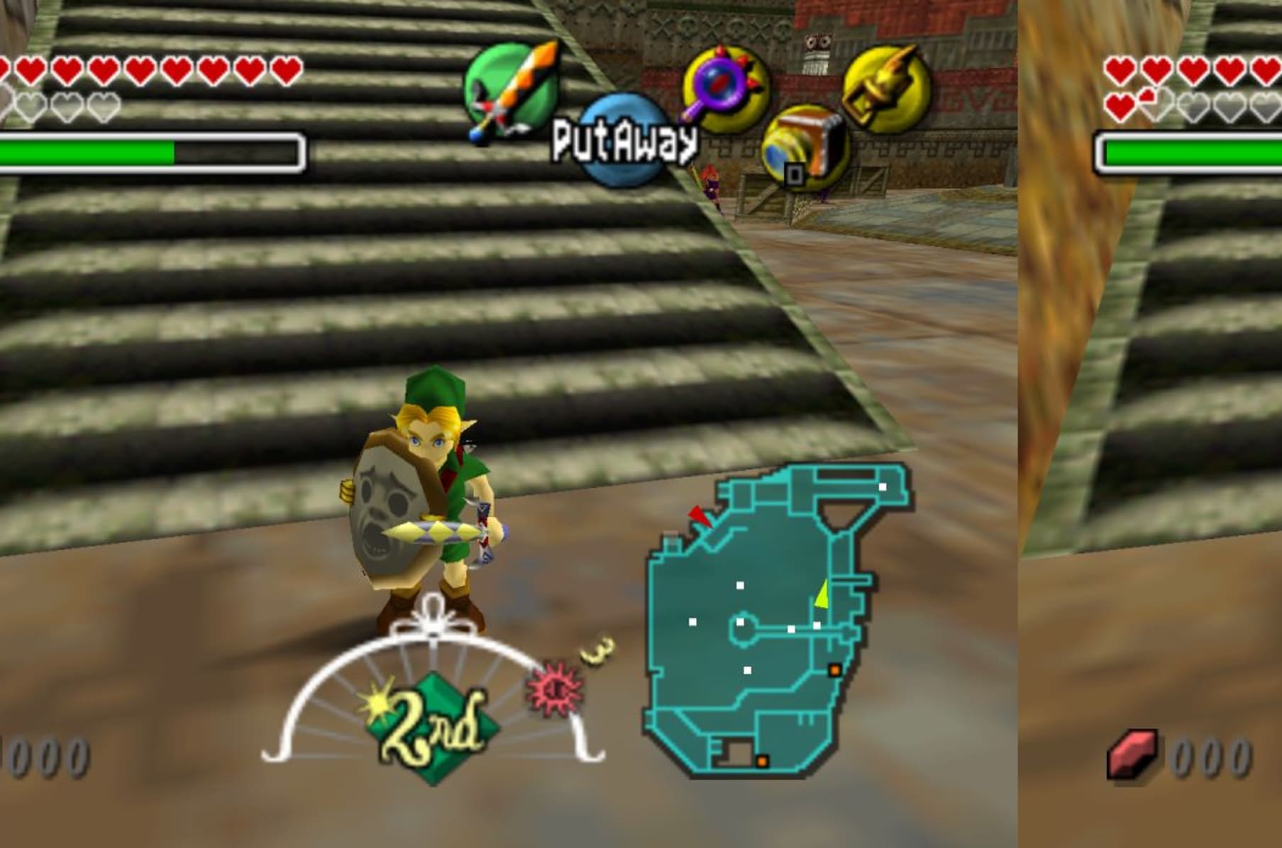 Zelda Ocarina shadowy floor graphic glitch. (oops its on Intel) · Issue  #1642 · gonetz/GLideN64 · GitHub