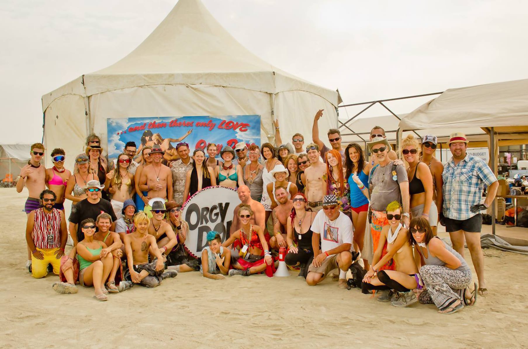 Burning man festival orgy dome