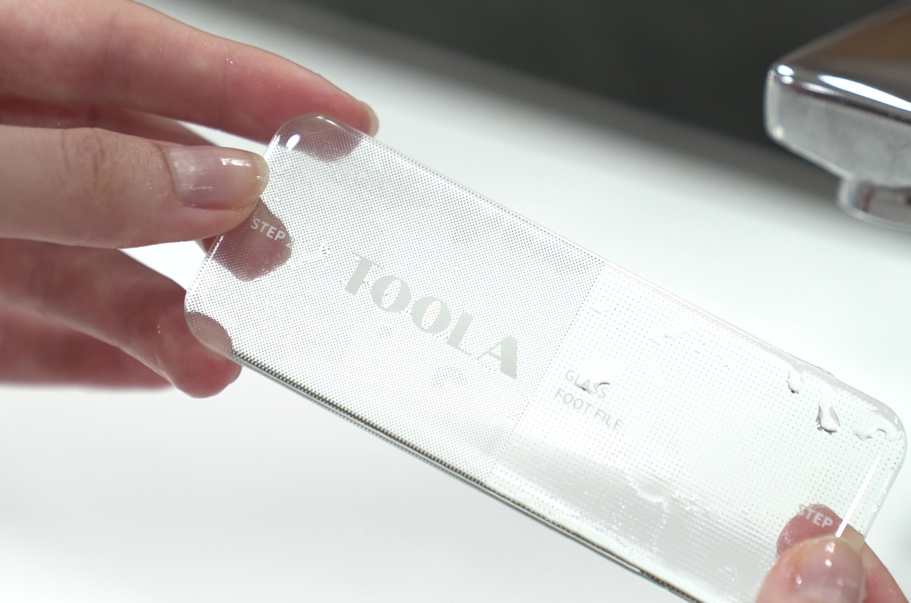 TOOLA', a Non-Irritant 2-Step Total Foot Care Glass File by EMMET