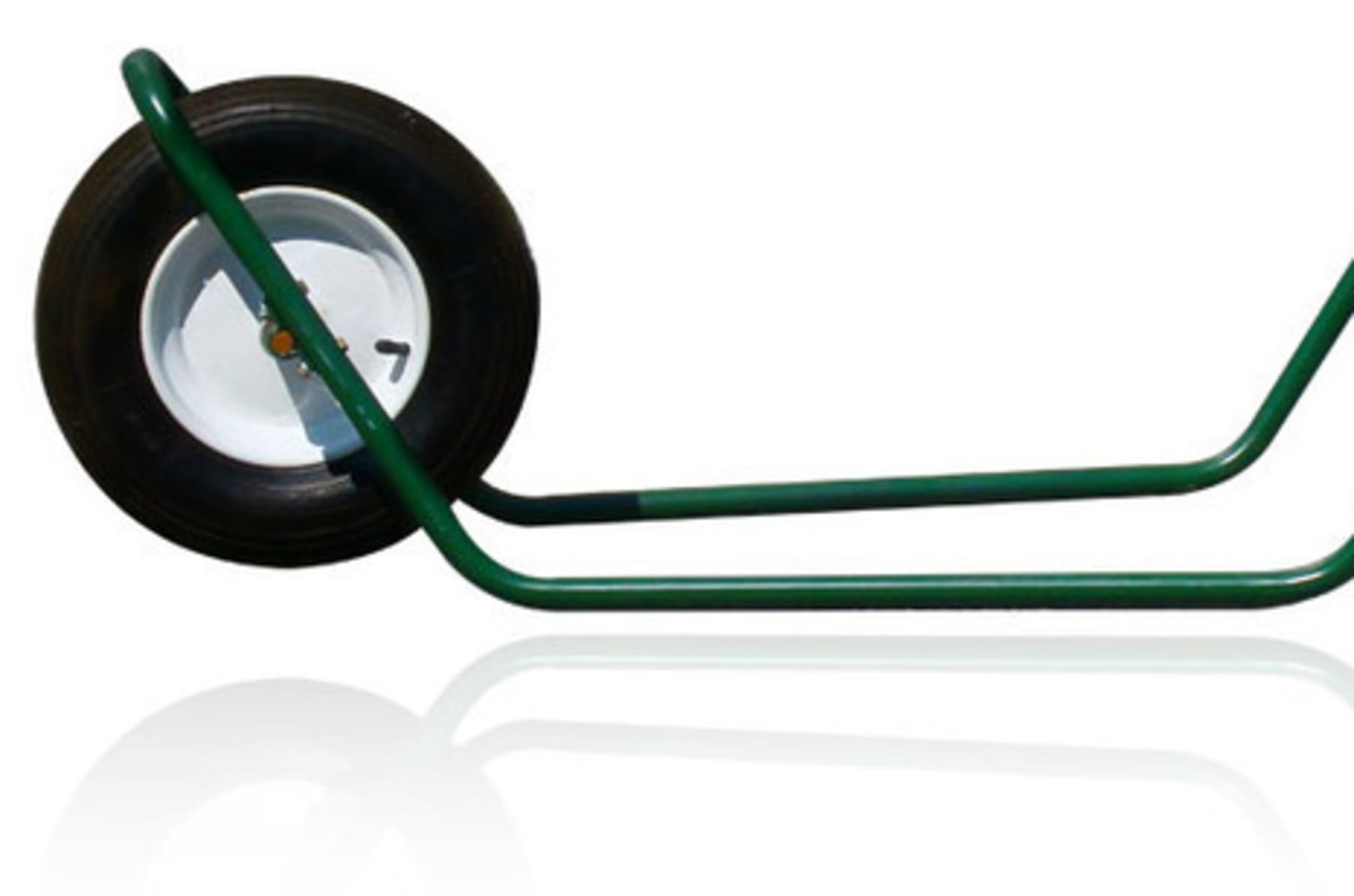 Low shop profile wheelbarrow