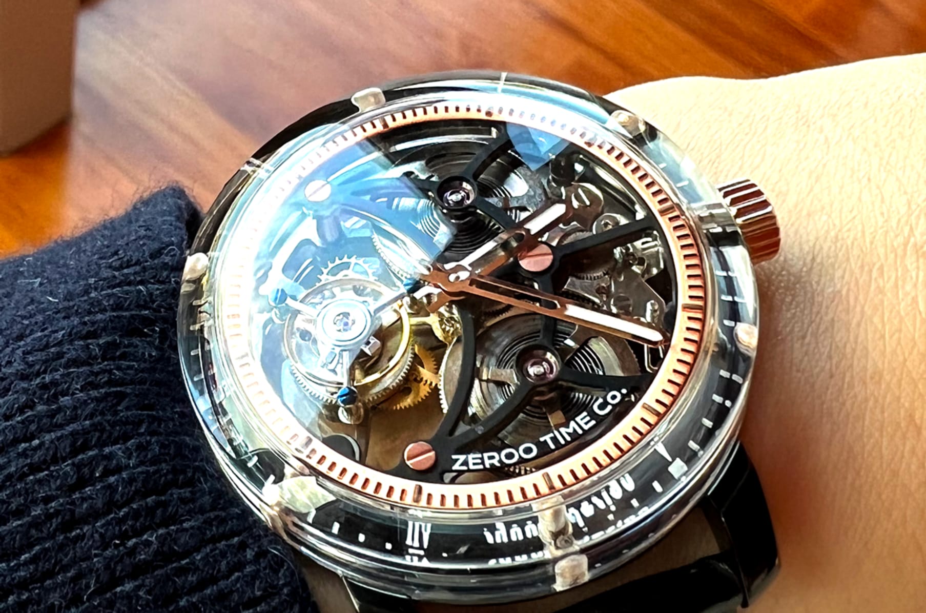 ZEROOTIME SKELETON MECHANICAL & TOURBILLON WATCH | Indiegogo