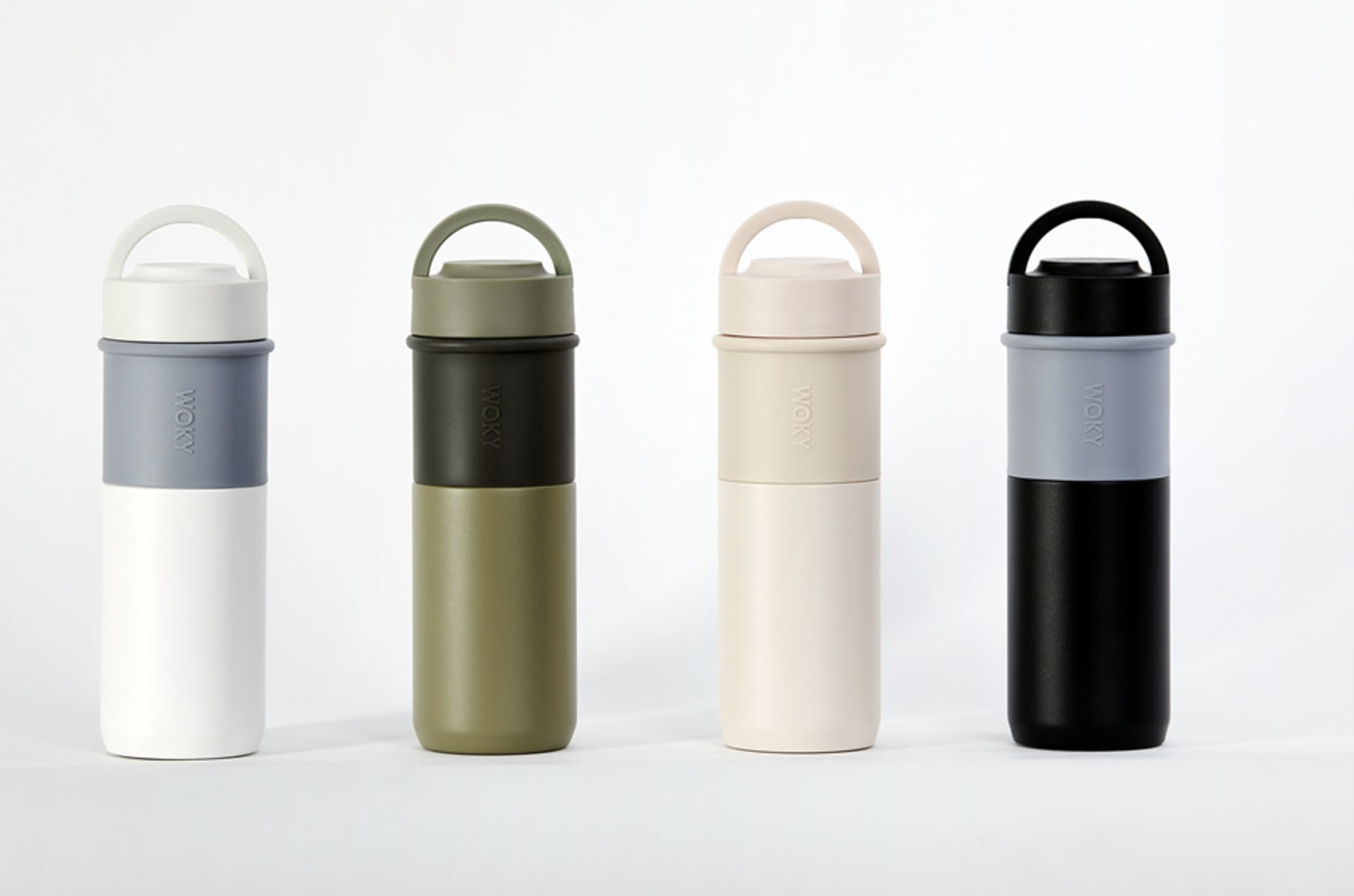 Customization] WOKY Ceramic Thermos Bottle-Lei Carved Character