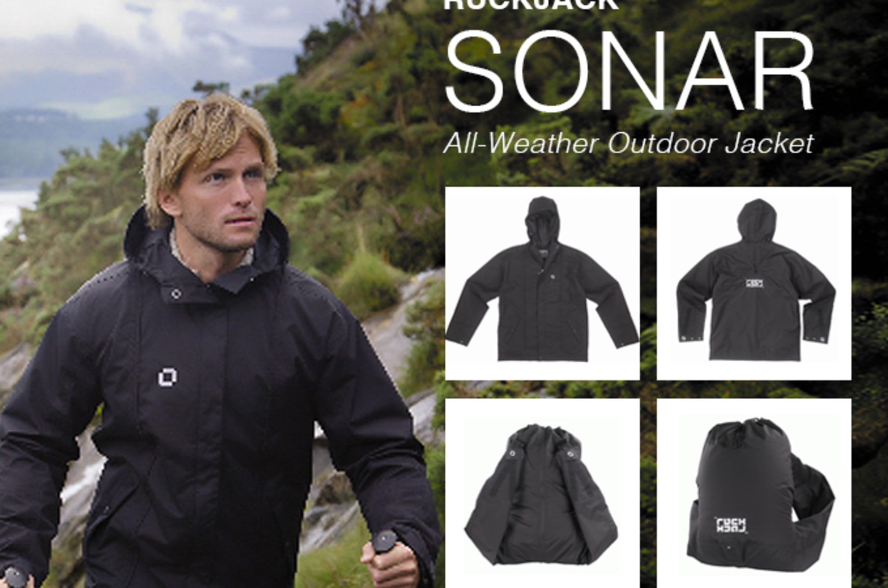 Convertible cheap jacket backpack