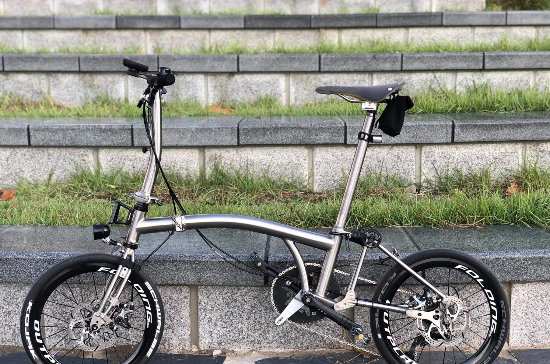 Brompton top disk brakes