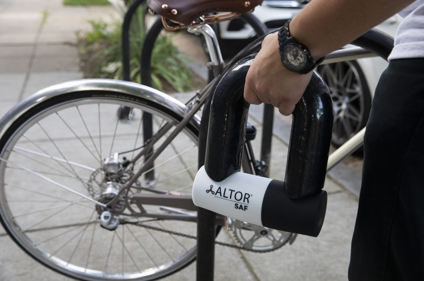 SAF Lock. The First Angle Grinder Proof Bike Lock Indiegogo