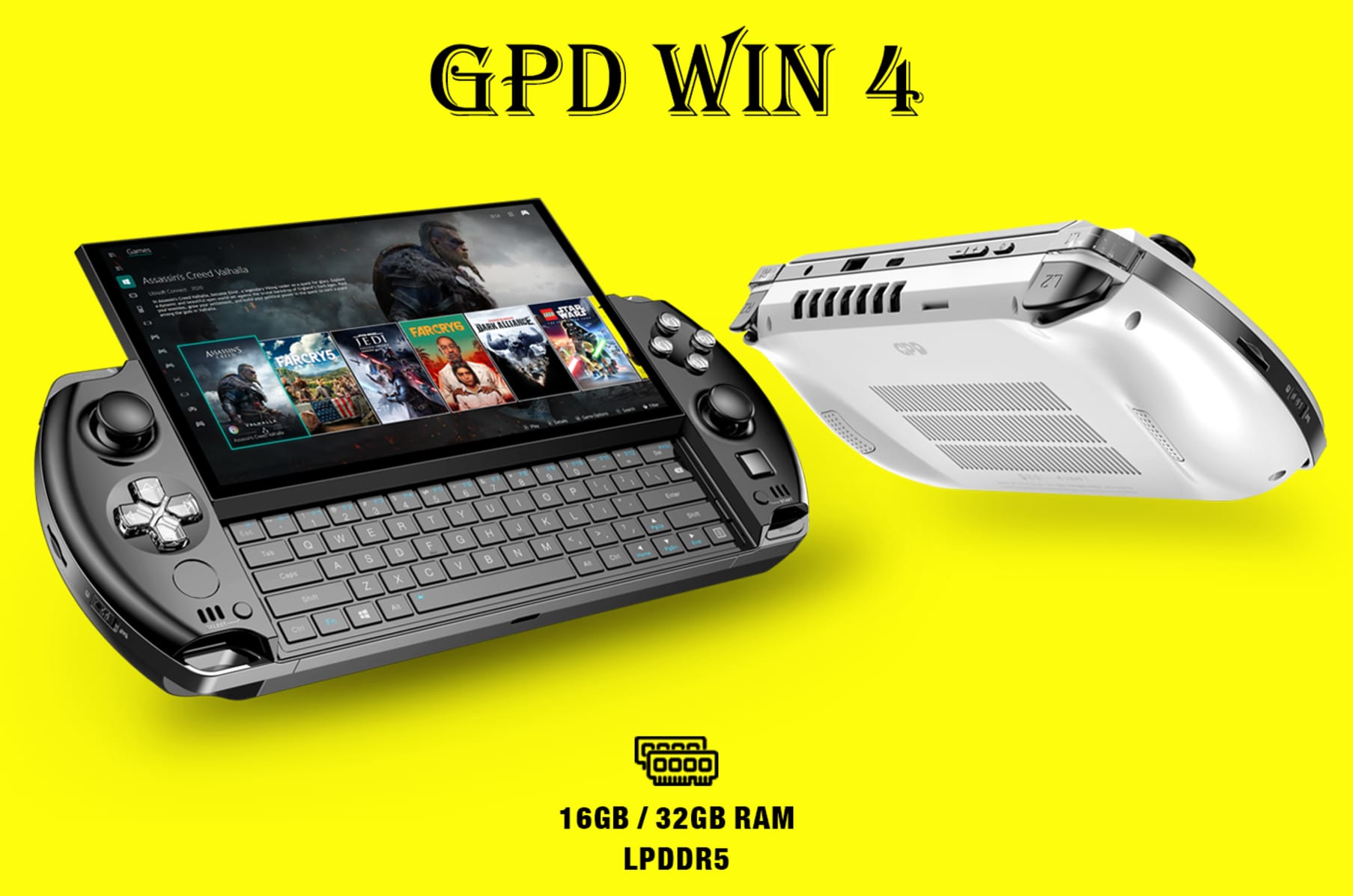 GPD WIN 4: Smallest AMD APU handheld Console | Indiegogo