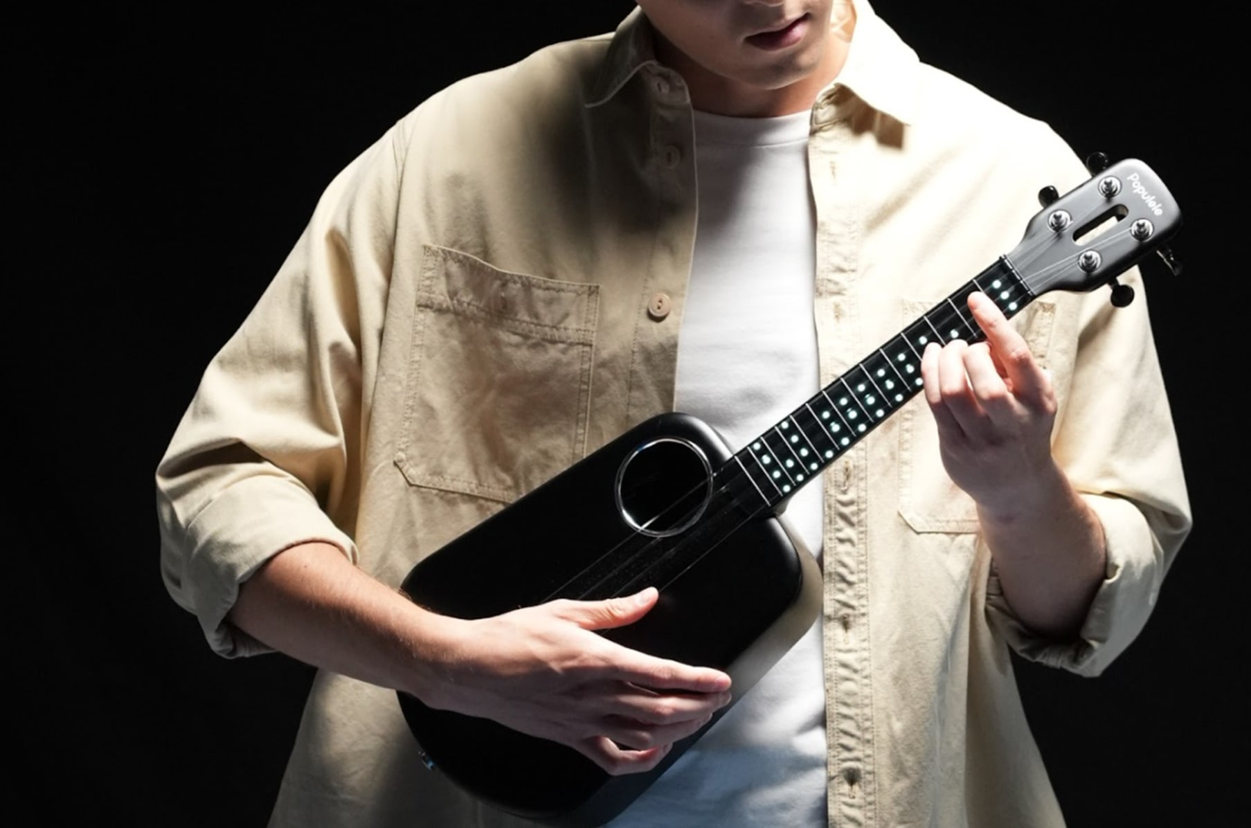 Start your musical journey with the Populele Smart Ukulele, now only  $159.99