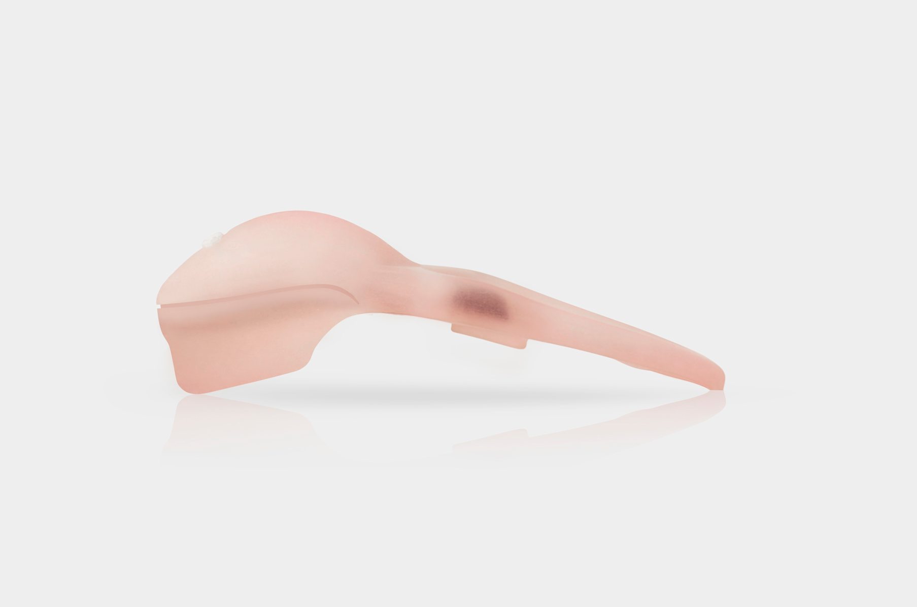 Unique handsfree clitoral vibrator