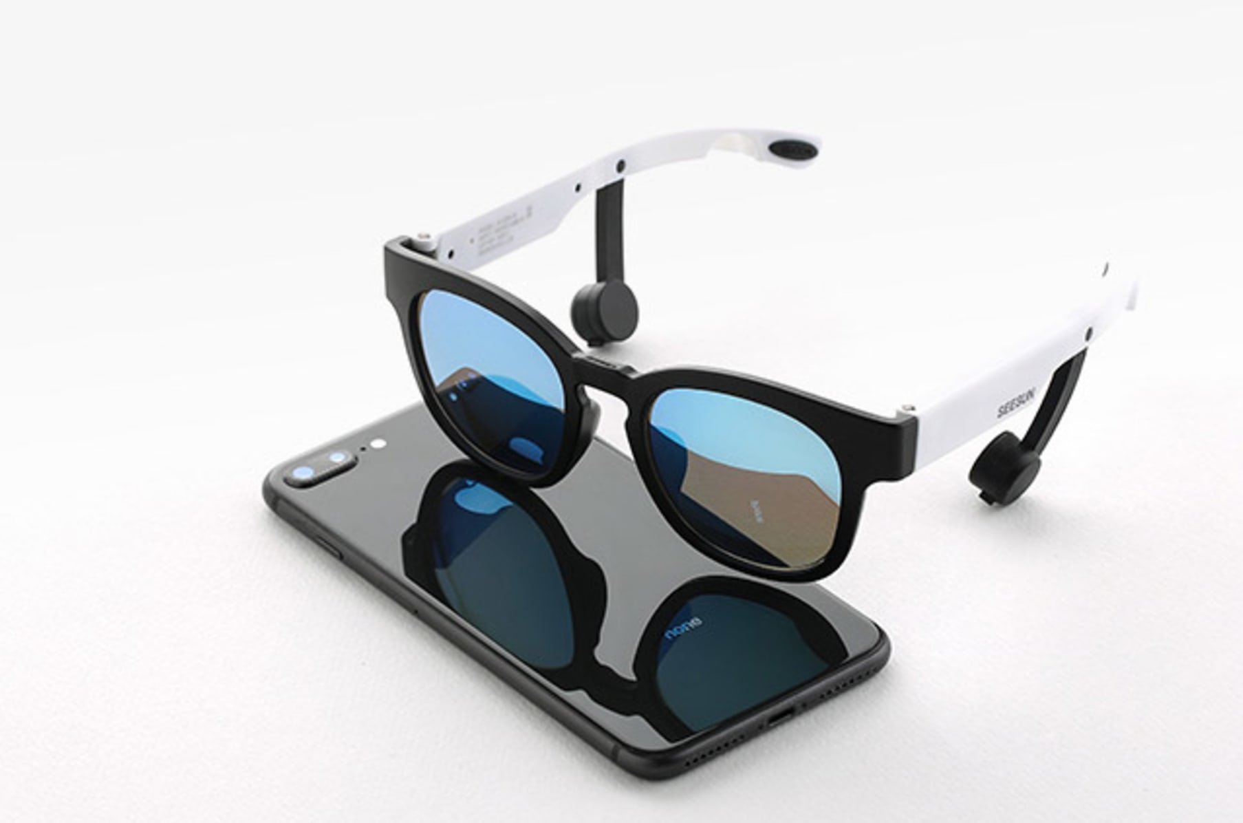 Attachable eyeglass wipers sales
