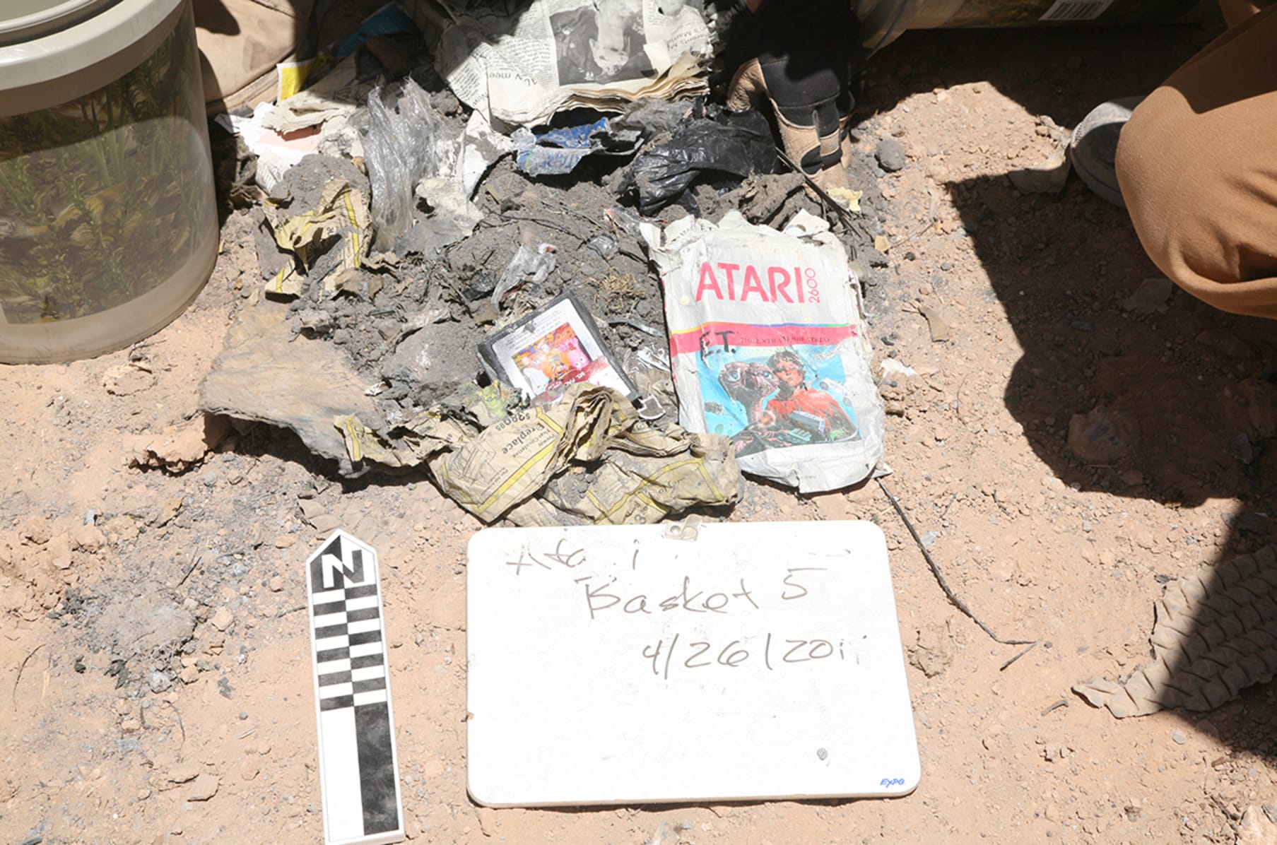 Atari buried cheap games