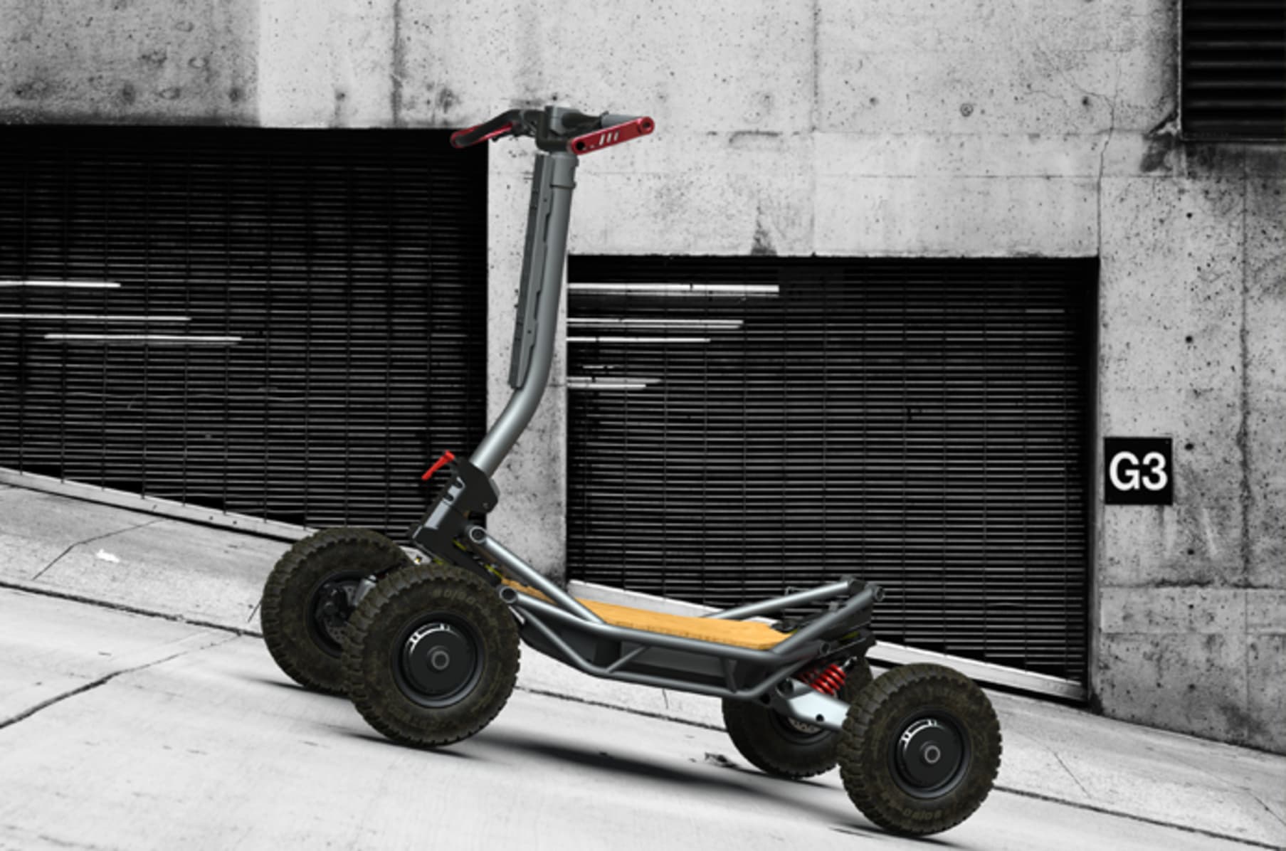 4 wheel off road electric scooter online