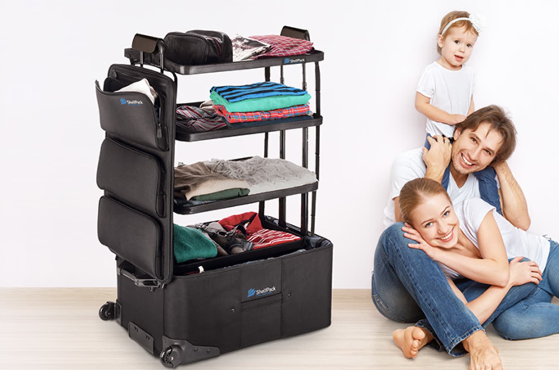 ShelfPack Luggage 2018 The Next Generation Indiegogo