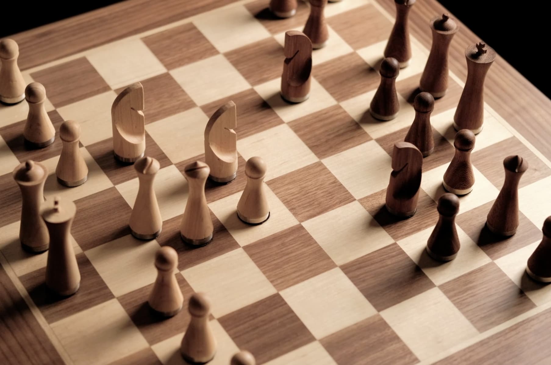 PHANTOM. The Robotic Chessboard Made of Real Wood