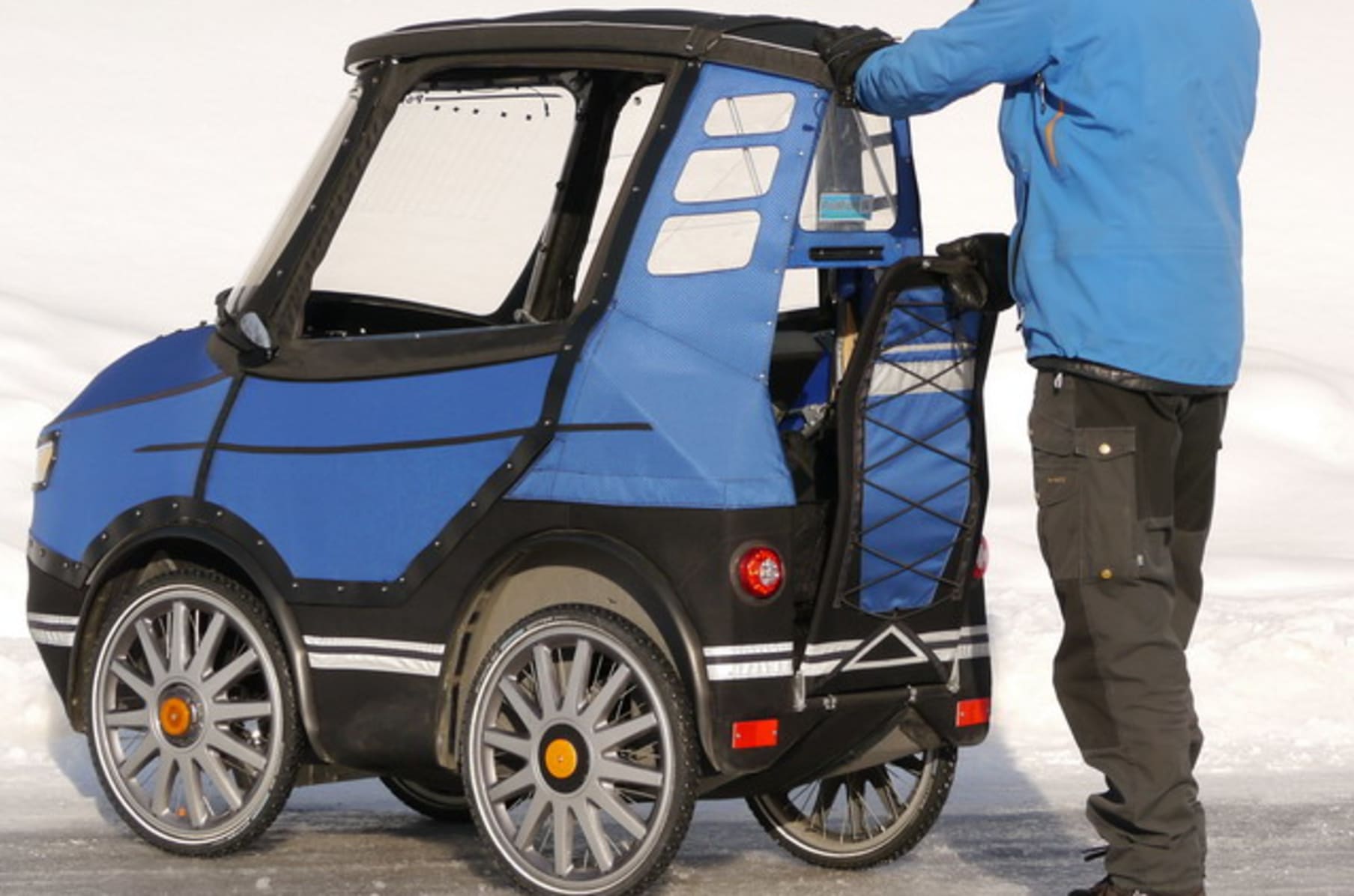 practical and fun 'bicycle-car 