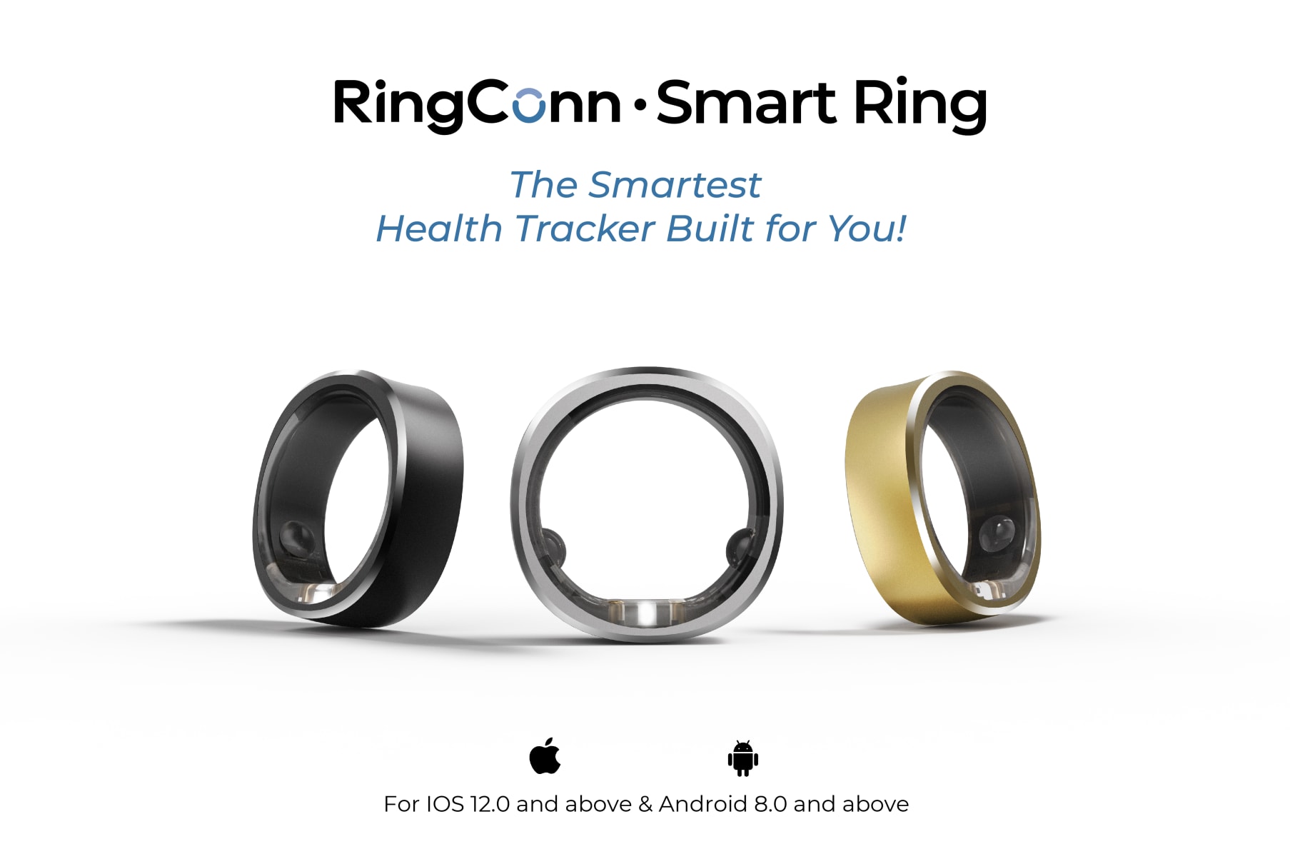 Smart Rings For Men Heart Rate Blood Oxygen Sleep Monitoring Waterproof  Bluetooth Smart Health Ring - Buy Smart Rings For Men,Heart Rate Blood  Oxygen