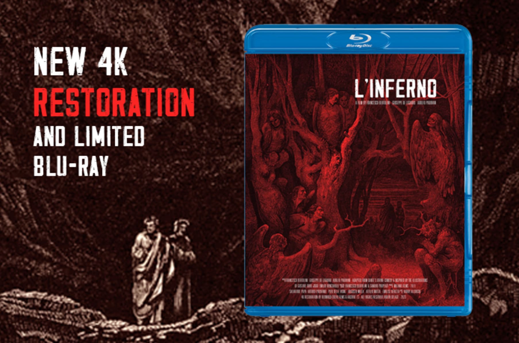 L'Inferno New 4K restoration and blu-ray