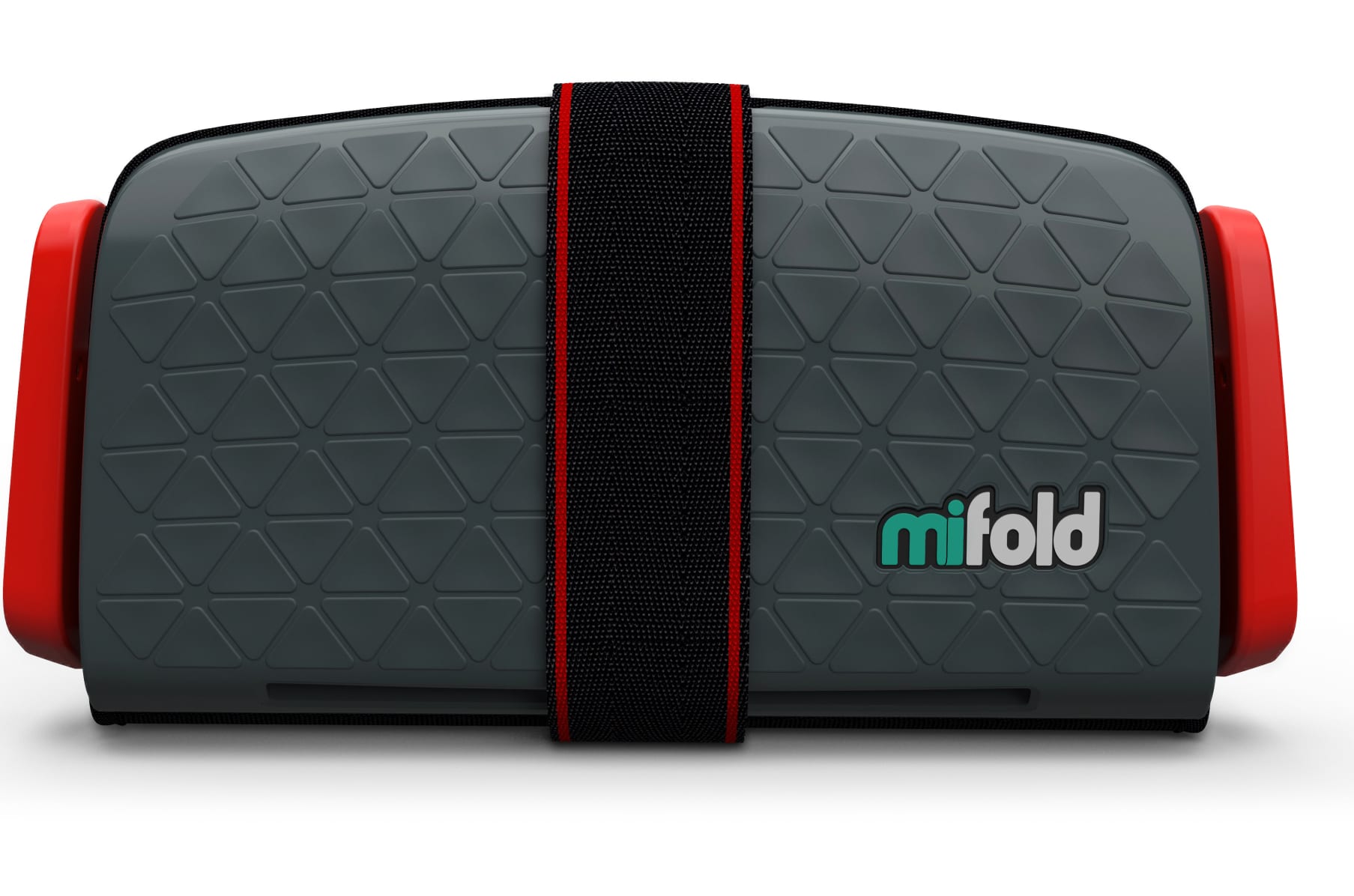 mifold comfort grab-and-go portable backless car booster seat